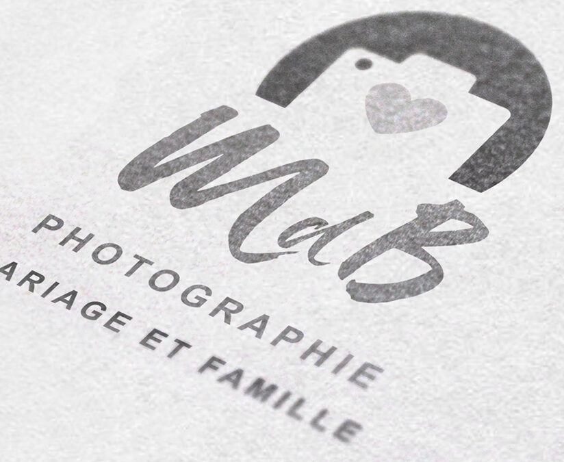 Création logotype pour MdB Photographie